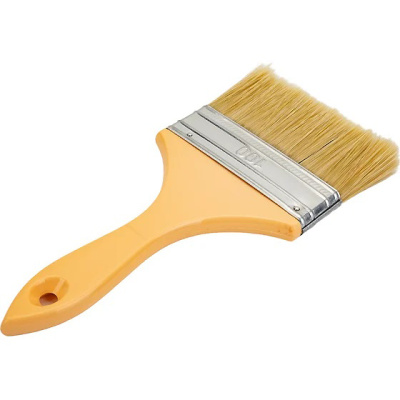 Кисть плоская светлая Decor, смешанная щетина, пластиковая ручка, 100х14 мм купить в отделе магазина Экономстрой