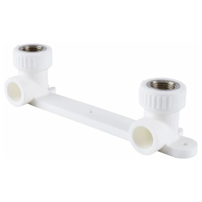 Планка полипропиленовая с водорозетками PP-R, внутренняя резьба, RTP (РосТурПласт) 10702, 25х1/2" купить в отделе магазина Экономстрой