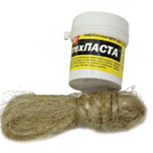 Набор монтажный (паста 20гр + лён 14гр) Сантехпаста купить в отделе магазина Экономстрой