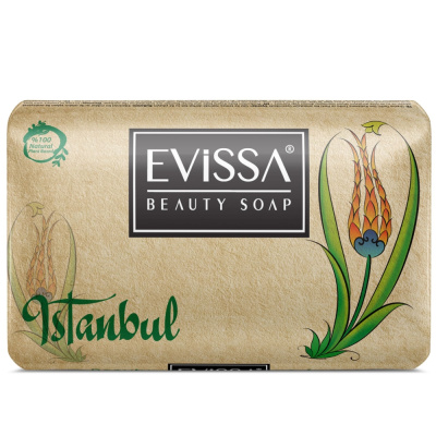 Мыло туалетное Evissa, с французскими отдушками, в крафтовой бумаге, 140 гр купить в отделе магазина Экономстрой