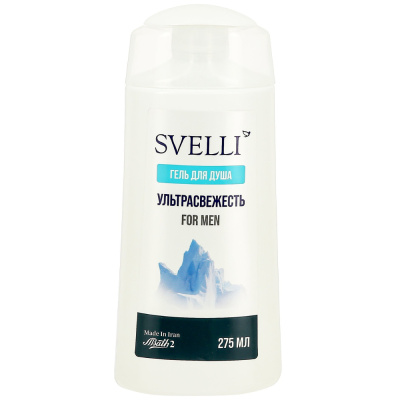 Гель для душа Svelli, Sport, для мужчин, ультрасвежесть, 275 мл