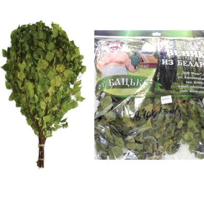 Веник березовый Бацькина баня, в упаковке купить в отделе магазина Экономстрой