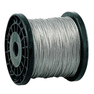 Трос стальной в оплетке оцинкованный, 3/4 мм купить в отделе магазина Экономстрой