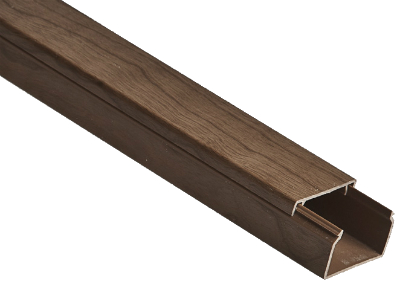 Кабель-канал Рувинил, дуб на темной основе, 40х25х2000 мм купить в отделе магазина Экономстрой