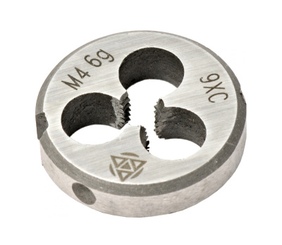 Плашка метрическая сталь 9ХС 4х0,7 мм в ПВХ 3704004 купить в отделе магазина Экономстрой