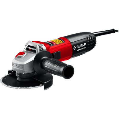 Угловая шлифовальная машинка (УШМ) Зубр УШМ-125-1005, 1000 Вт