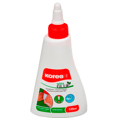 Клей ПВА Kores, 125 мл