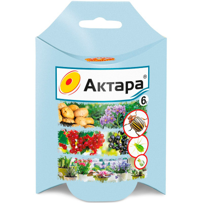 Средство от вредителей Актара, 6 гр купить в отделе магазина Экономстрой