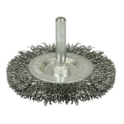 Щетка дисковая для дрели (63 мм), витая стальная проволока, Зубр 35198-063 z02 купить в отделе магазина Экономстрой