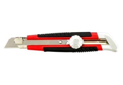 Нож 18 мм с отламывающимся лезвием, с металлической вставкой, MATRIX 78914 купить в отделе магазина Экономстрой