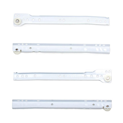 Направляющие роликовые 450x1,1 мм (белый) Стройбат купить в отделе магазина Экономстрой