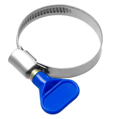 Хомут обжимной MasterProf из нержавеющей стали, бабочка, 25-40 мм купить в отделе магазина Экономстрой