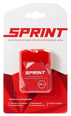 Уплотнительная нить Sprint 25м бокс блистер