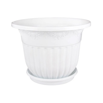 Горшок для цветов Лозанна, 4 л, белый купить в отделе магазина Экономстрой