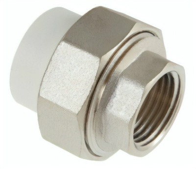 Соединитель PP-R разъемный с переходом на внутреннюю резьбу, Valtec VTp.762.02004, 20х1/2&quot;