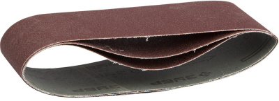 Лента шлифовальная бесконечная (3 шт; 75х533 мм; P100) Зубр, 35542-100 купить в отделе магазина Экономстрой