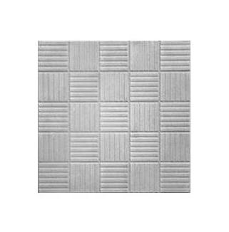 Плитка тротуарная 30х30х3 серая "Плетенка" купить в отделе магазина Экономстрой