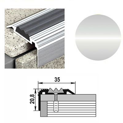 Порог-угол 35х20,8х900мм алюминий  купить в отделе магазина Экономстрой