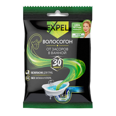 Средство для устранения засоров ОТ ВОЛОС 1 саше, 50 г MML Expel TS00012 купить в отделе магазина Экономстрой