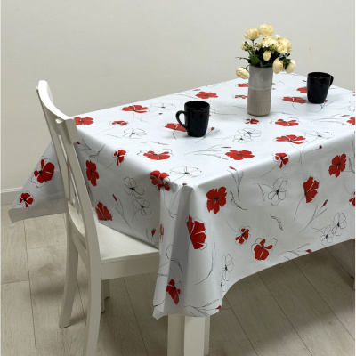 Клеенка Camelia, ПВХ, на нетканной основе, 140 см, Фламенко купить в отделе магазина Экономстрой