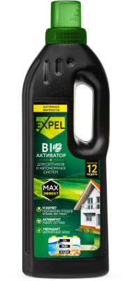 Средство для септиков и автономных систем 750 мл EXPEL TS10001 купить в отделе магазина Экономстрой
