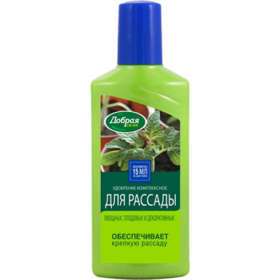 Удобрение Добрая Сила для рассады 250 мл 0001547 купить в отделе магазина Экономстрой