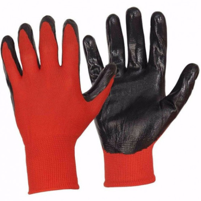 Перчатки нейлоновые, с нитриловым покрытием купить в отделе магазина Экономстрой