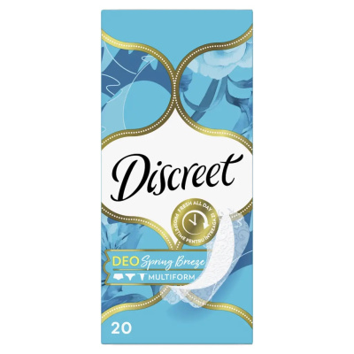 Прокладки ежедневные Discreet Deo Spring Breeze multiform, 20 шт купить в отделе магазина Экономстрой