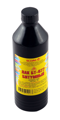 Лак битумный БТ-577 Ясхим 1л