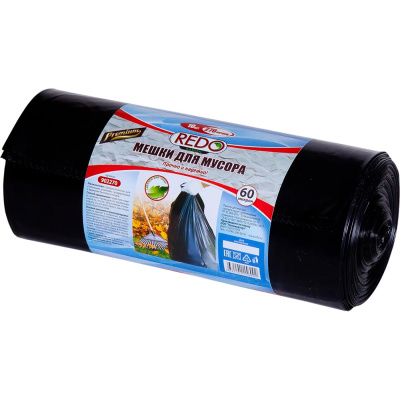 Мешки ПВД Redo Premium 270 л, 60 мкм (10 шт) купить в отделе магазина Экономстрой