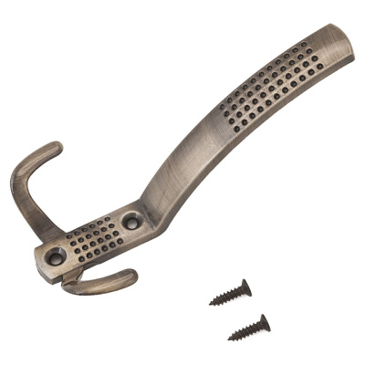 Крючок-вешалка трёхрожковый StahlBuro 212 A AB, старая бронза купить в отделе магазина Экономстрой