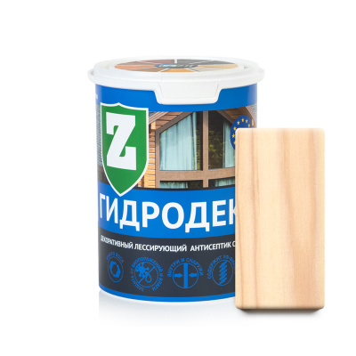Антисептик Зелест Гидродекор, Бесцветный, 0,9 кг купить в отделе магазина Экономстрой