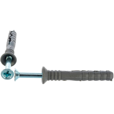 Дюбель-гвоздь с потайной манжетой, 6х40 мм (150 шт) купить в отделе магазина Экономстрой