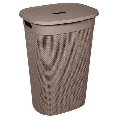 Корзина для белья Oslo, шоколадный мокко, 55 л купить в отделе магазина Экономстрой
