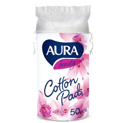 Ватные диски Aura Beauty, 50 шт купить в отделе магазина Экономстрой