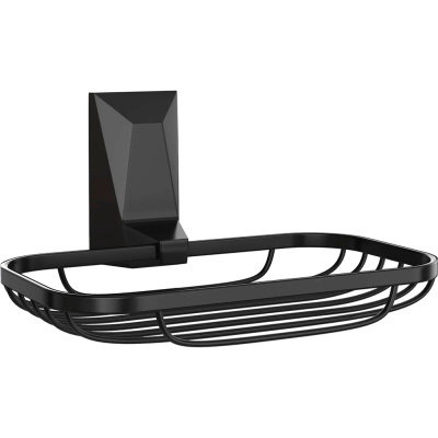 Мыльница-решетка для ванной Kleber Ice Black KLE-ICE040BL