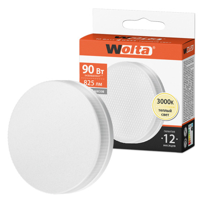 Лампа светодиодная Wolta LED R75 25Y75R10GX53 / GX53, 10 Вт, 825lm 3000К купить в отделе магазина Экономстрой