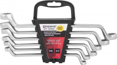 Набор ключей гаечных накидных изогнутых серии ARC на держателе 8-19 мм 6 предметов W2S6PR 052621  купить в отделе магазина Экономстрой