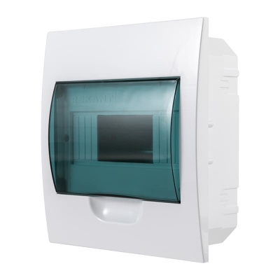 Бокс встраиваемый Rexant ЩРВ-П-8 модулей, пластик, IP41 купить в отделе магазина Экономстрой