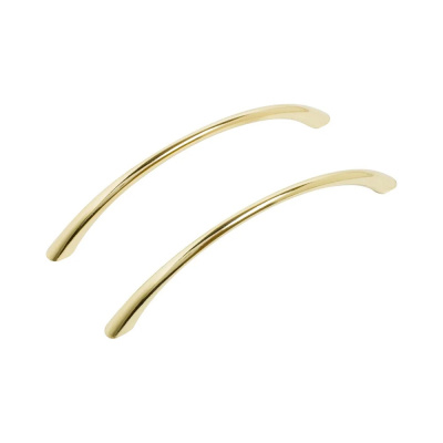 Ручка-скоба мебельная StahlBuro A204-96, 2 шт, PB золото купить в отделе магазина Экономстрой