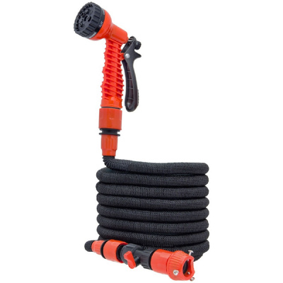 Шланг расширяемый садовый с распылителем и коннекторами MasterProf ДС.070851, 1/2