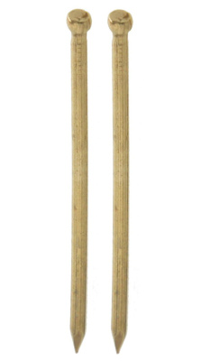 Гвозди финишные латунированные СТРОЙБАТ, 1,4х45 мм (40 шт) купить в отделе магазина Экономстрой