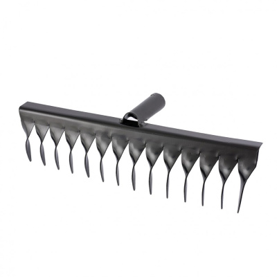 Грабли стальные 14 витых зубьев, без черенка, 350 мм Сибртех 61752 купить в отделе магазина Экономстрой