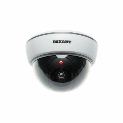 Муляж камеры Rexant, внутренний, купольный, белый