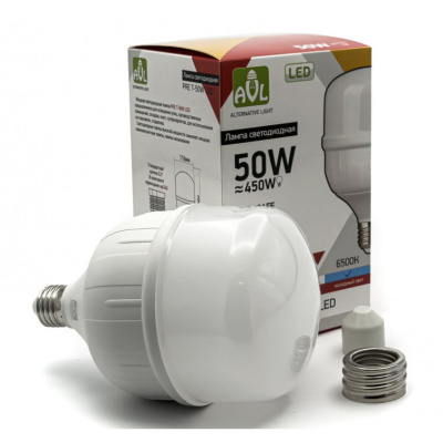 Лампа светодиодная Pre T-50W LED E27/E40 4500 Лм 6000К, холодный свет, PRE 010503-0005 купить в отделе магазина Экономстрой