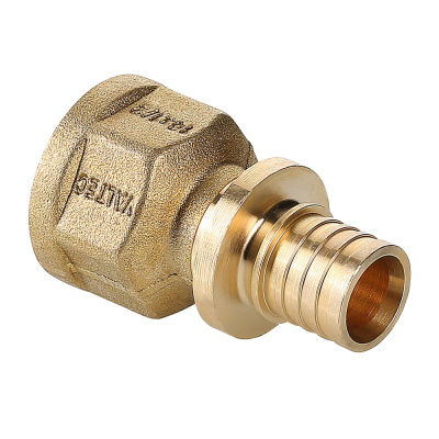 Соединитель надвижной Valtec, с переходом на внутреннюю  резьбу, 16 (2,2) х 1/2" купить в отделе магазина Экономстрой