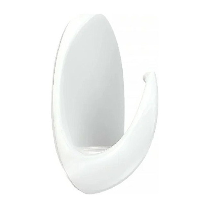 Крючки пластик на липкой ленте Kleber, 3,5 см, белые, 5 шт, KLE-SG005 купить в отделе магазина Экономстрой