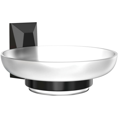 Мыльница для ванной Kleber Ice Black KLE-ICE036BL купить в отделе магазина Экономстрой
