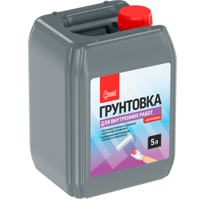 Грунтовка Старатели для внутренних работ, 5 л купить в отделе магазина Экономстрой