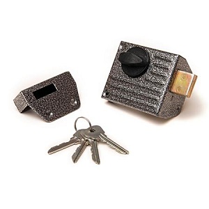 Замок накладной Зенит ЗН1-2.1 (серебро) купить в отделе магазина Экономстрой